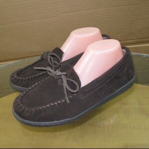 Timberland Men's Moccasin Casual Shoes Brown Suede Leather Size 8